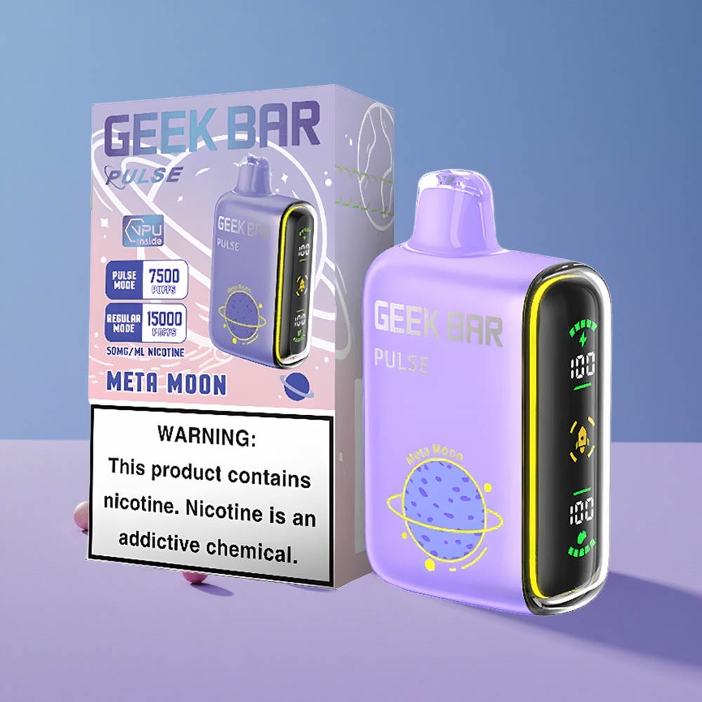 Planet Smak Kombinasjon Geek Bar Pulse 15000 Puffs 16ML Vape Med Justerbar Luftstrøm vape wholesale Norway