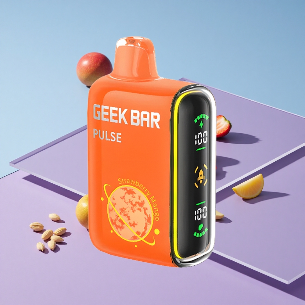 Planet Smak Kombinasjon Geek Bar Pulse 15000 Puffs 16ML Vape Med Justerbar Luftstrøm vape wholesale Norway