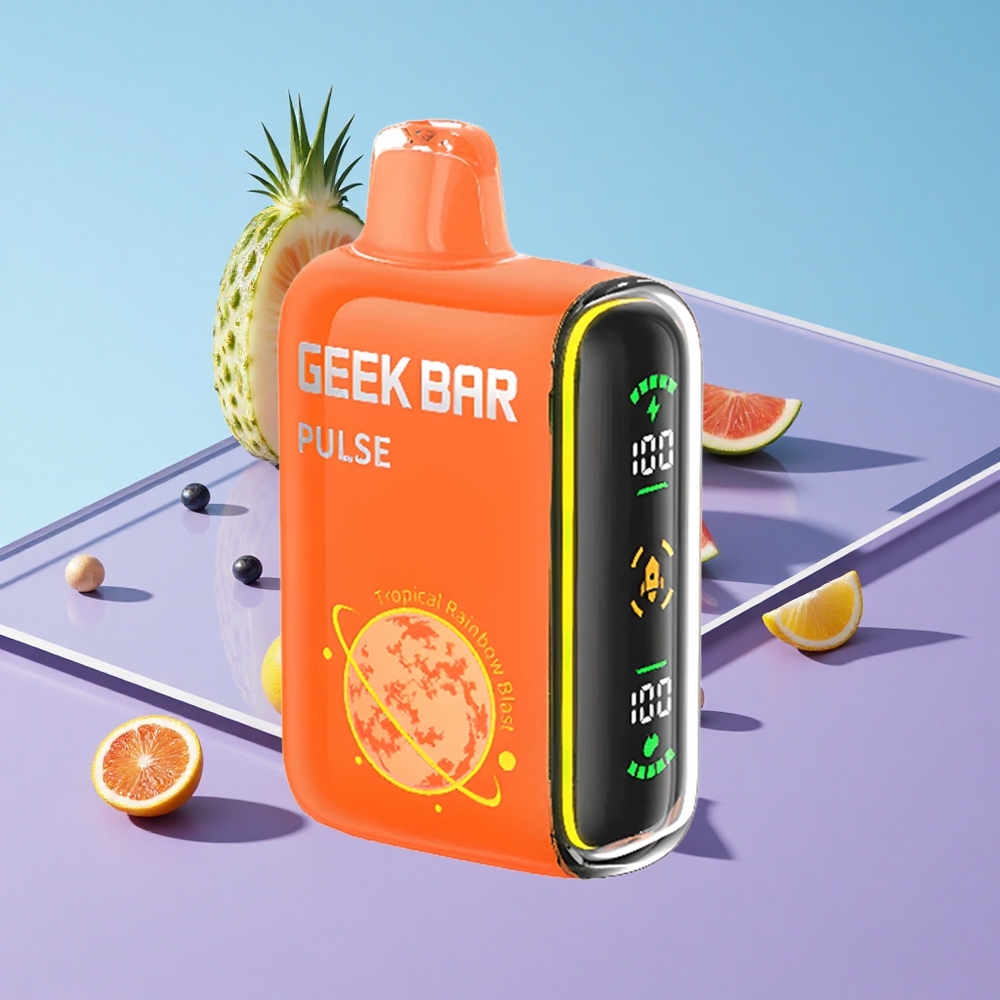 Planet Smak Kombinasjon Geek Bar Pulse 15000 Puffs 16ML Vape Med Justerbar Luftstrøm vape wholesale Norway