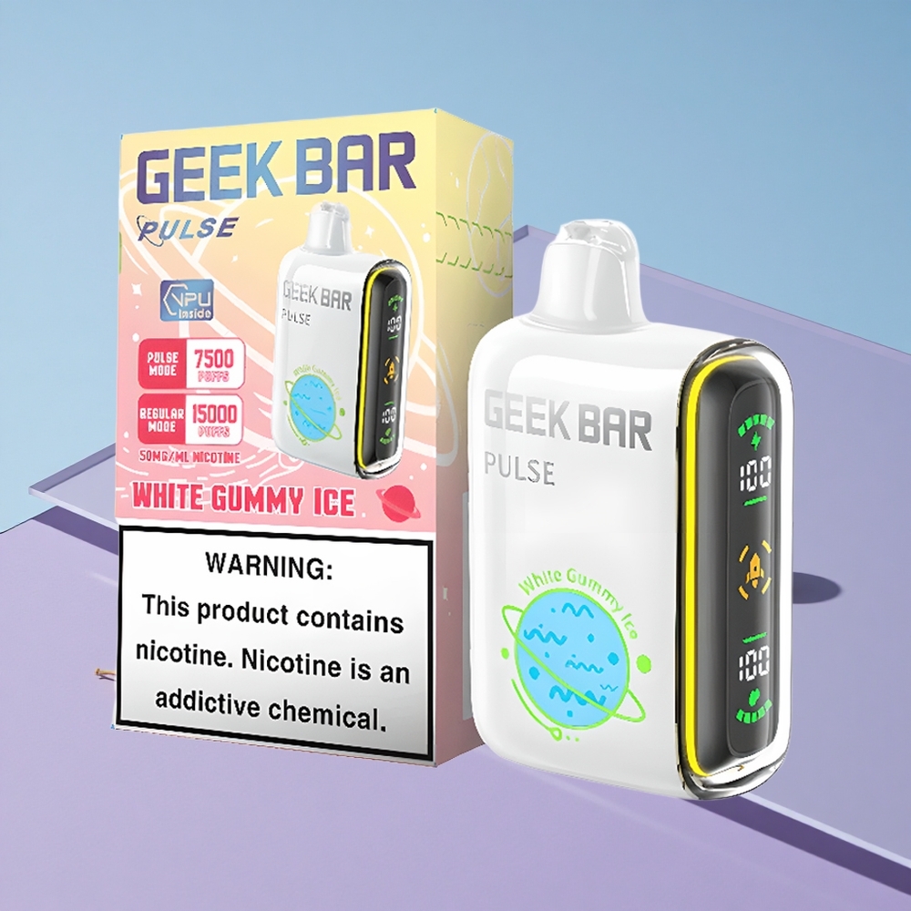 Planet Smak Kombinasjon Geek Bar Pulse 15000 Puffs 16ML Vape Med Justerbar Luftstrøm vape wholesale Norway