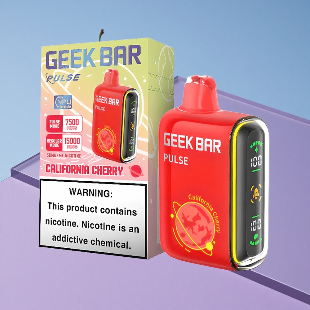 Planet Smak Kombinasjon Geek Bar Pulse 15000 Puffs 16ML Vape Med Justerbar Luftstrøm vape wholesale Norway
