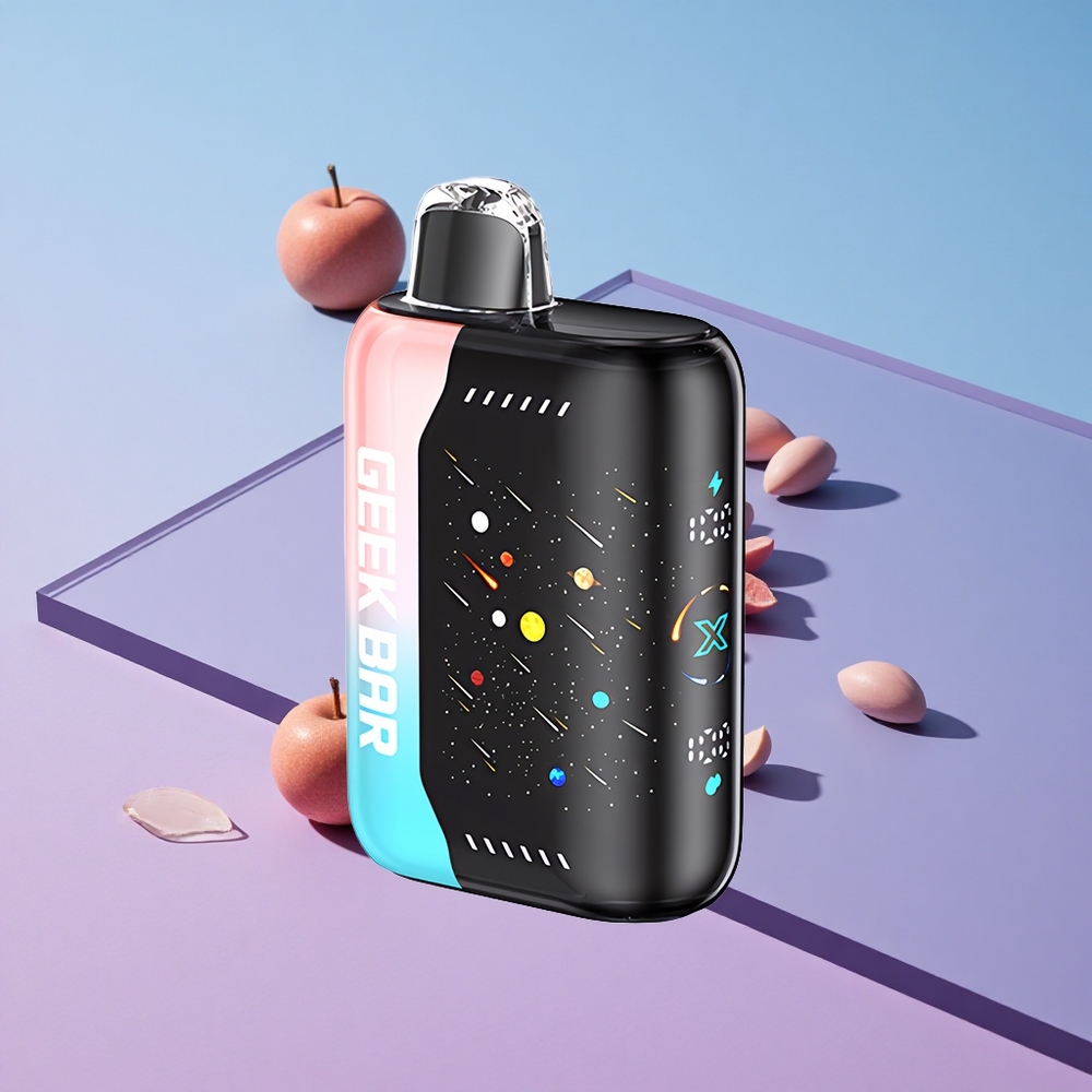 Rosa  Blå GEEK BAR Pulse X 42K Puffs Meteor Edition Hurtigladning vape wholesale Norway