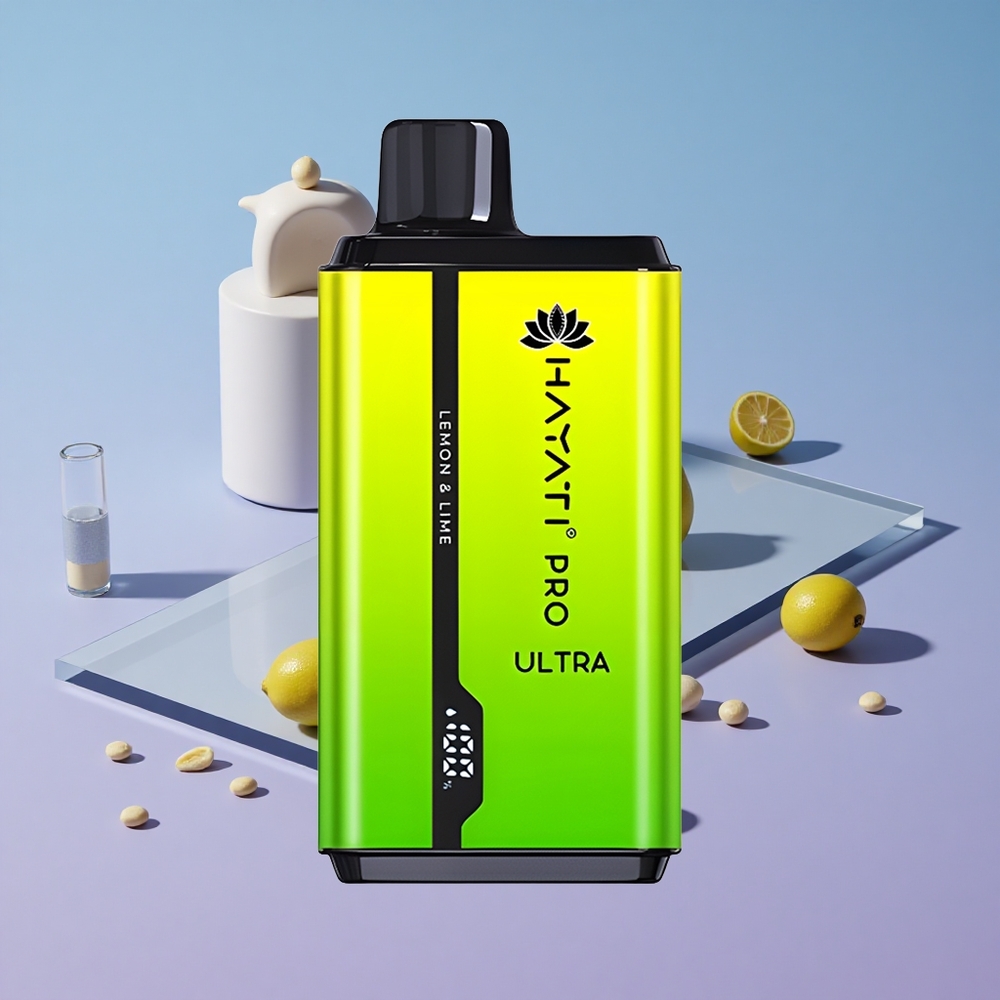 Sitron  Lime Hayati Pro Ultra 15000 Puffs 2 12ml e-væske vape wholesale Norway