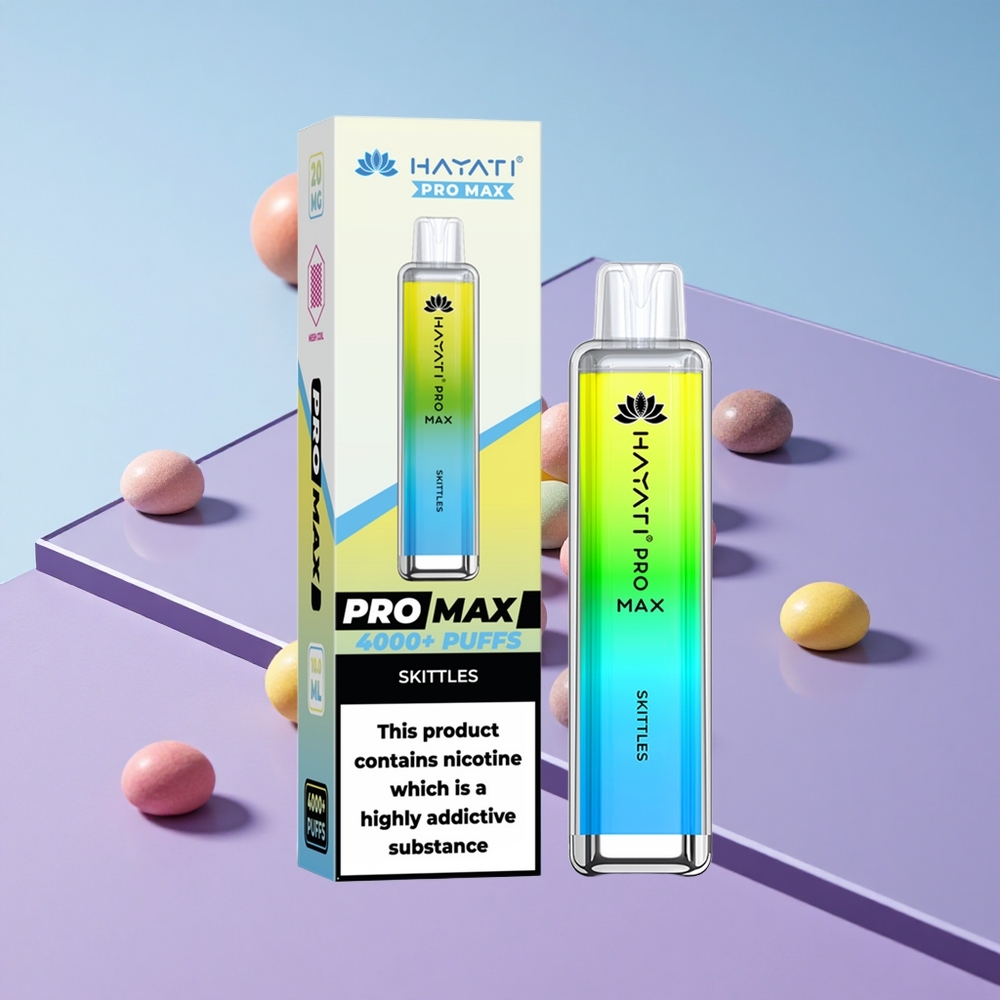 Skittles (Drops) Hayati Pro Max 4000 Puffs Oppladbar Batteri vape wholesale Norway