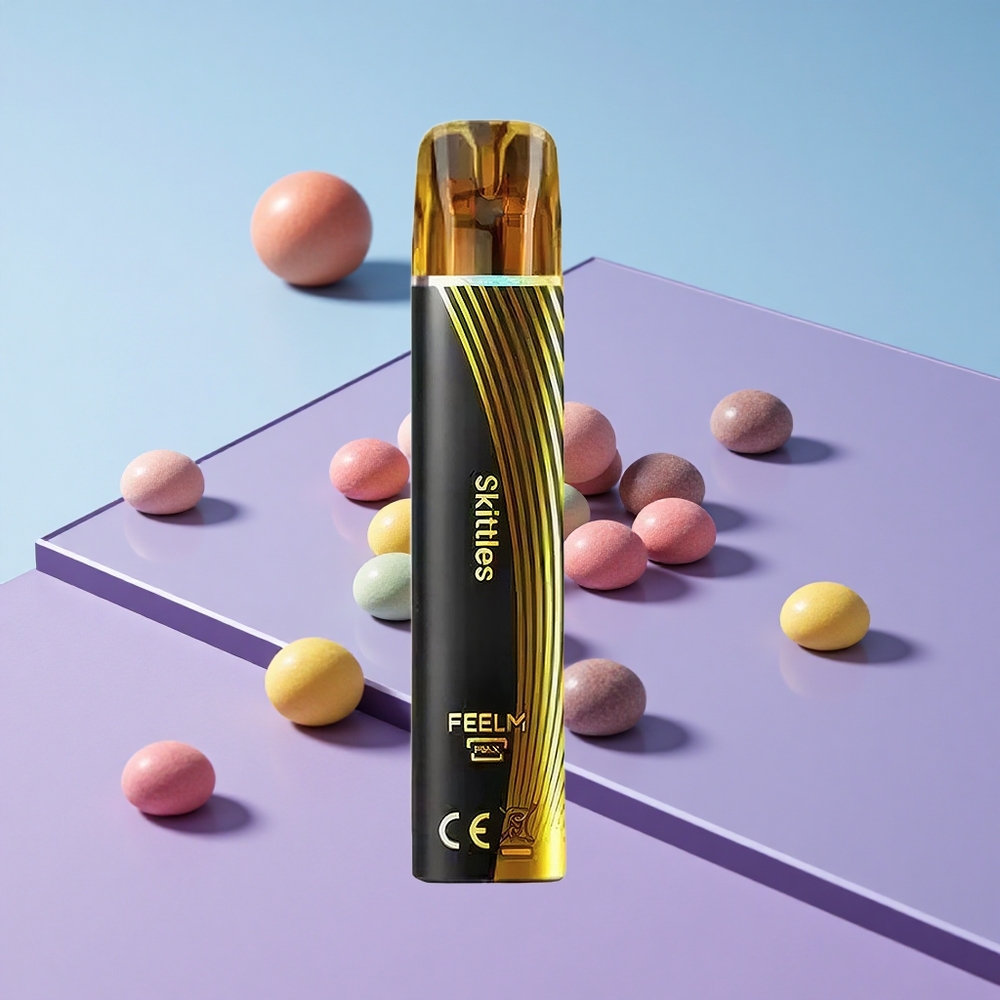Skittles (Drops) JNR BlackGolden 800 Puffs engangs vape TPD-sertifisert vape wholesale Norway