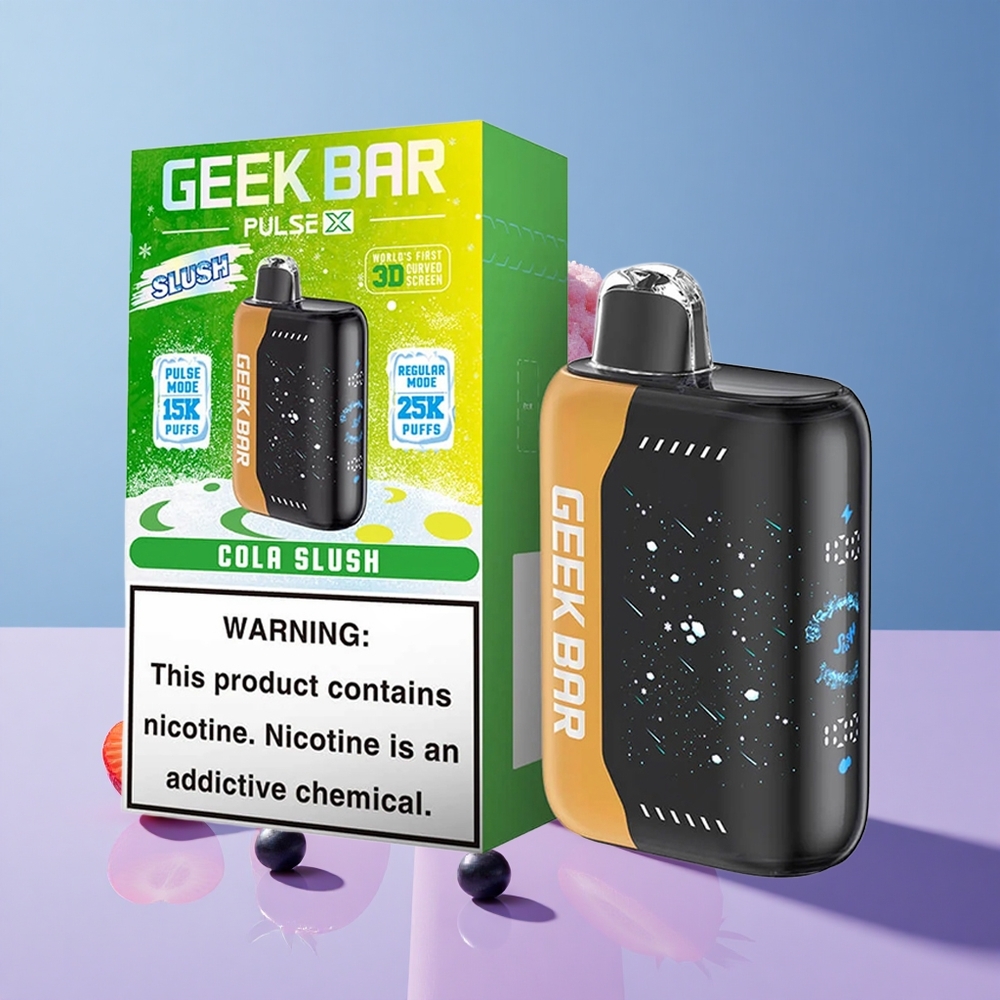 Slush Kombinasjon GEEK BAR Pulse X 25000 Puffs med 18mL Fylt E-Væske vape wholesale Norway