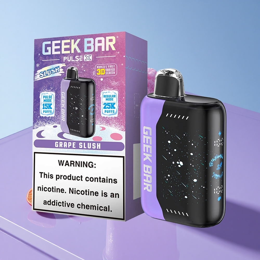 Slush Kombinasjon GEEK BAR Pulse X 25000 Puffs med 18mL Fylt E-Væske vape wholesale Norway