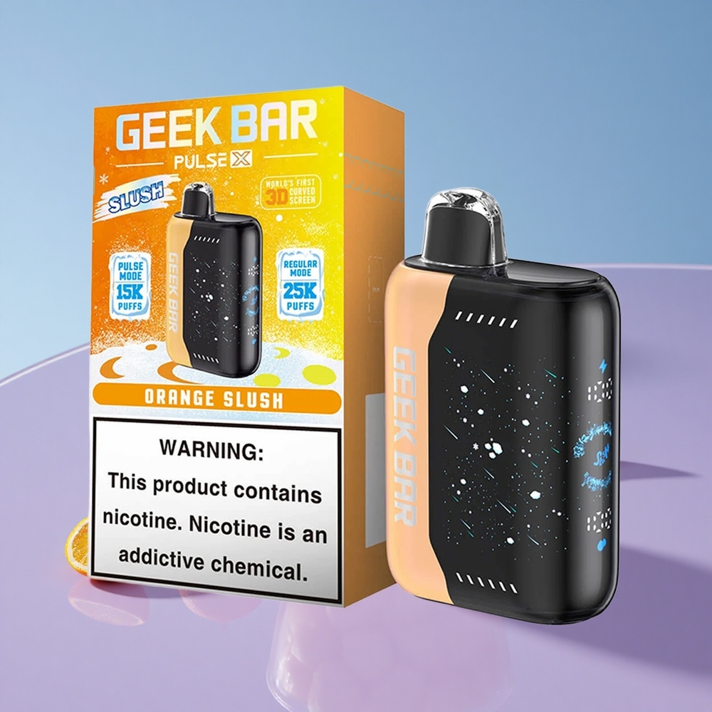 Slush Kombinasjon GEEK BAR Pulse X 25000 Puffs med 18mL Fylt E-Væske vape wholesale Norway
