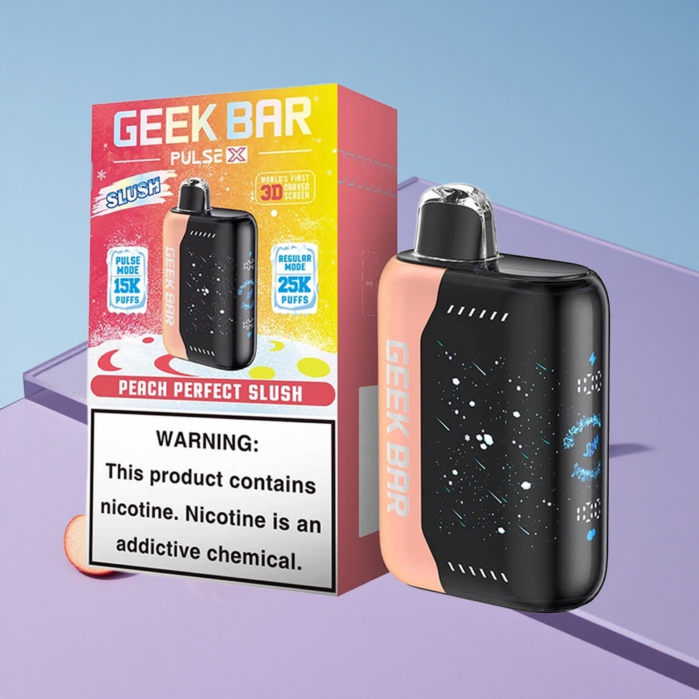 Slush Kombinasjon GEEK BAR Pulse X 25000 Puffs med 18mL Fylt E-Væske vape wholesale Norway