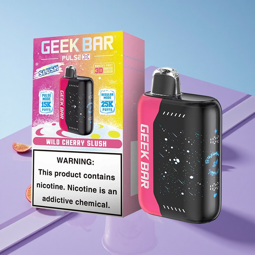 Slush Kombinasjon GEEK BAR Pulse X 25000 Puffs med 18mL Fylt E-Væske vape wholesale Norway