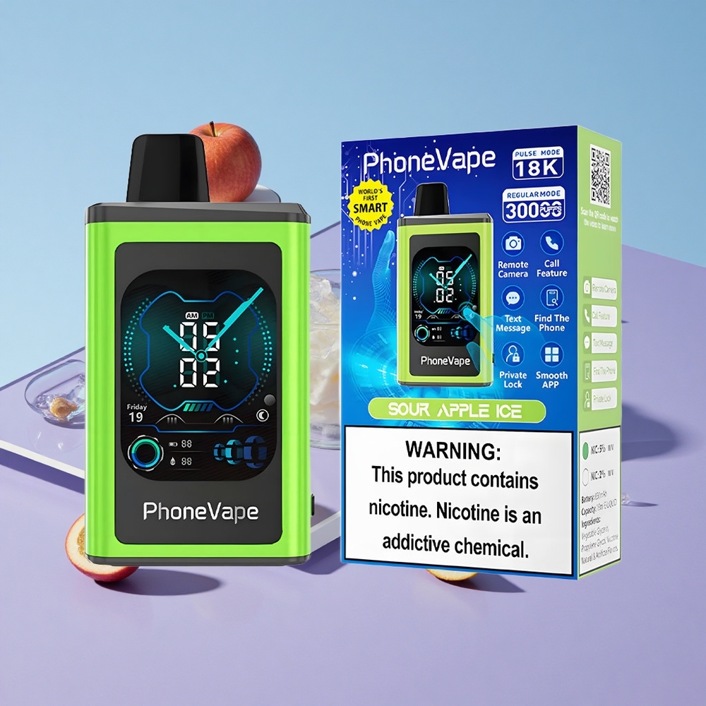Sur Eple Is JNR PhoneVape 30000 Puffs Full Display Screen vape wholesale Norway
