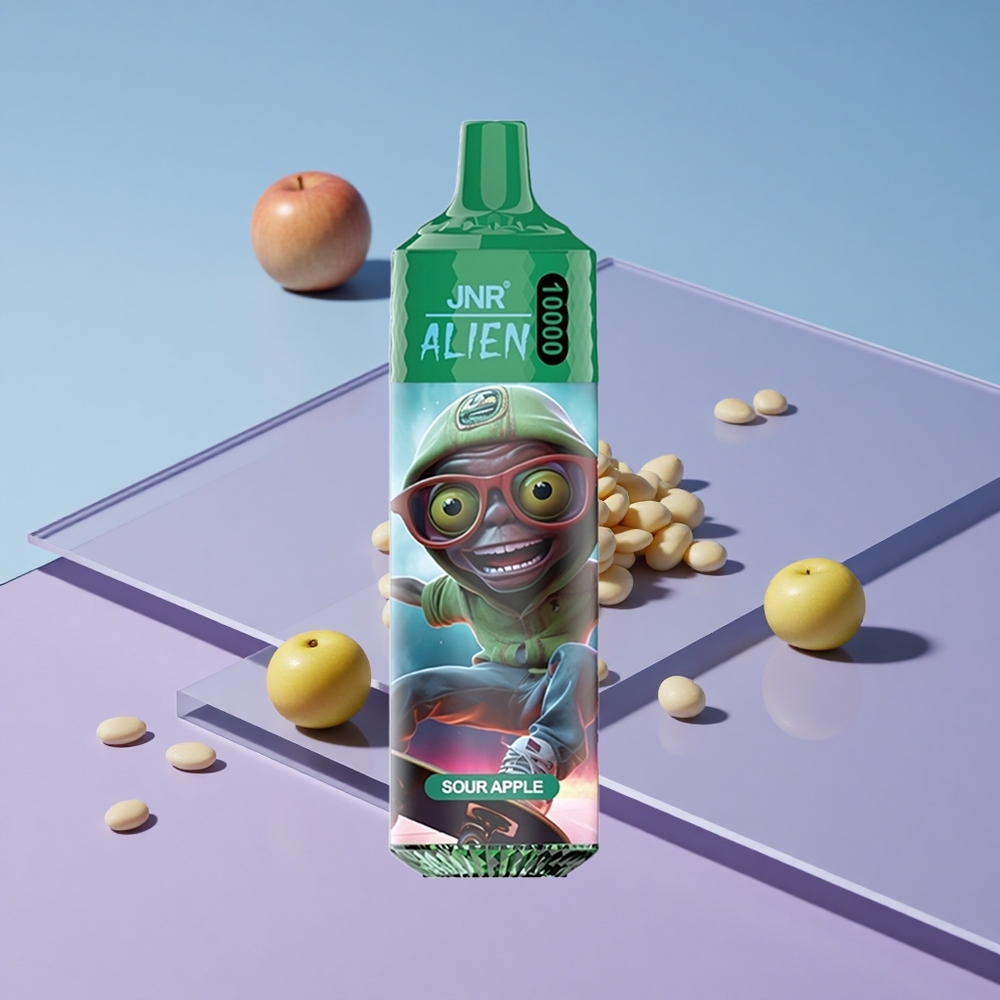 Sur Eple JNR Alien 10000 Puffs 850mAh Batterikapasitet LED Lys vape wholesale Norway
