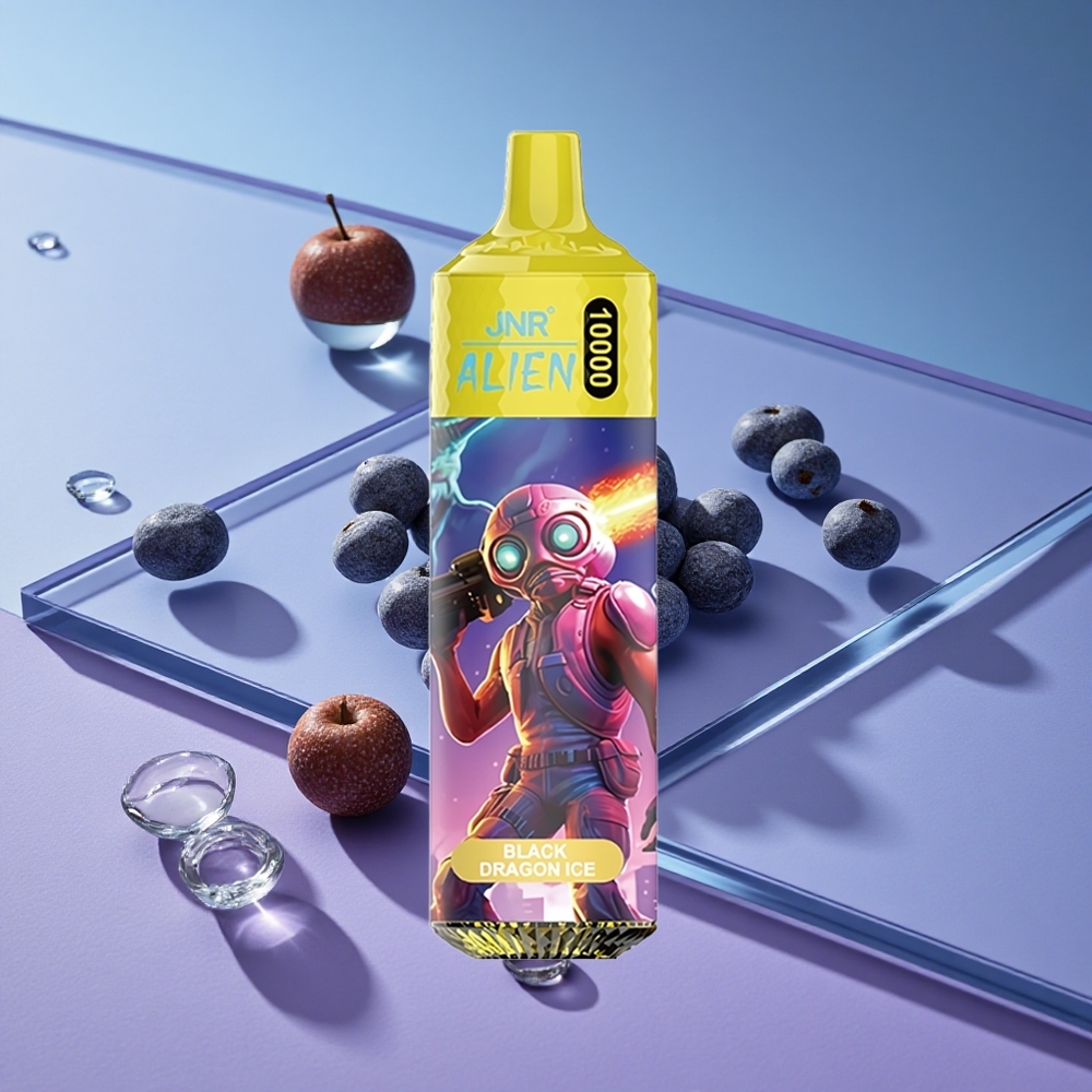 Svart Drage Is JNR Alien 10000 Puffs 20ml E-væske vape wholesale Norway