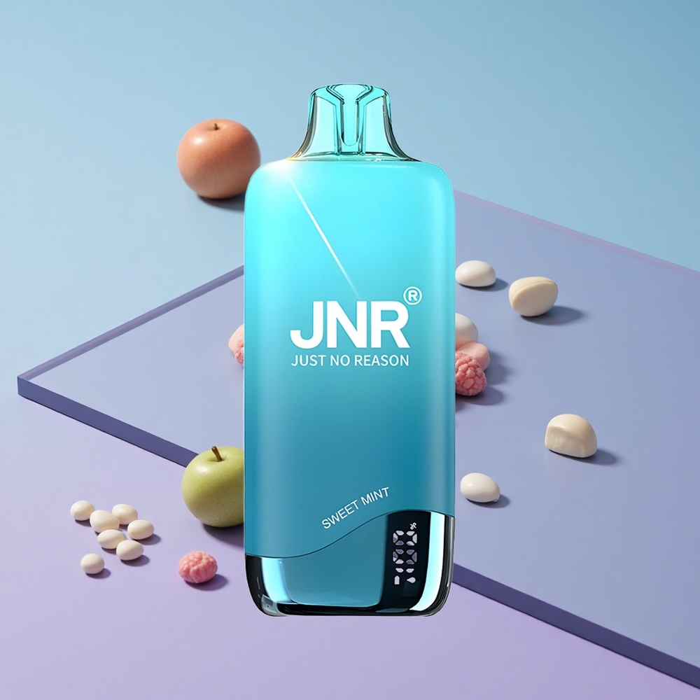 Søt Mynte JNR Rainbow 10500 Trekk 18ml e-Væske Tank vape wholesale Norway