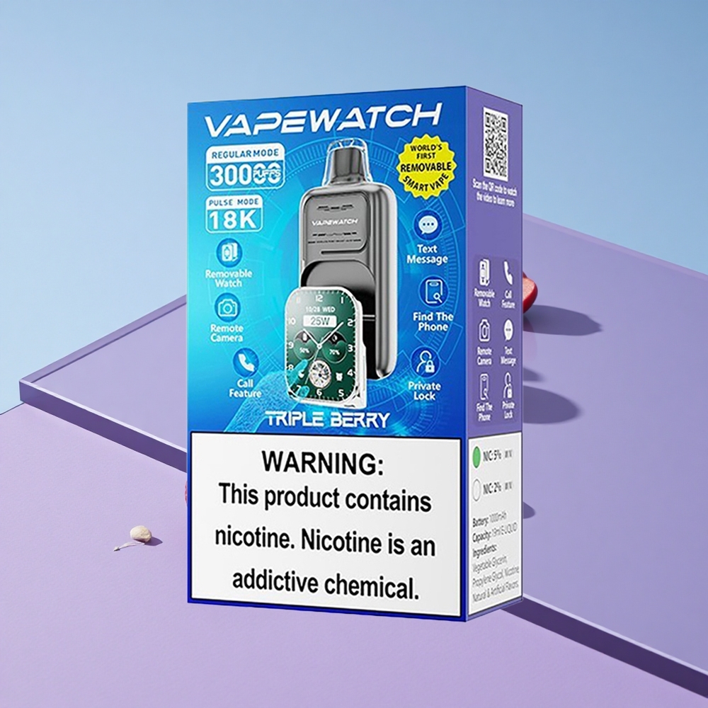 Triple Bær JNR Vape Watch 30000 Puffs 19mL e-væske vape wholesale Norway