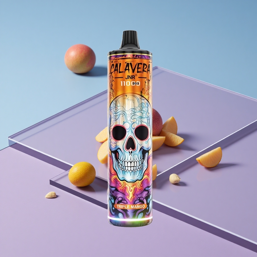 Triple Mango JNR Calavera 11000 Puffs 21ml E-Liquid Kapasitet vape wholesale Norway