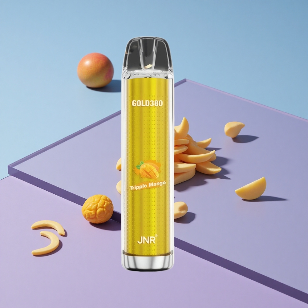 Trippel Mango JNR Gold380 6000 Puffs 13ml e-Likvidskapasitet vape wholesale Norway