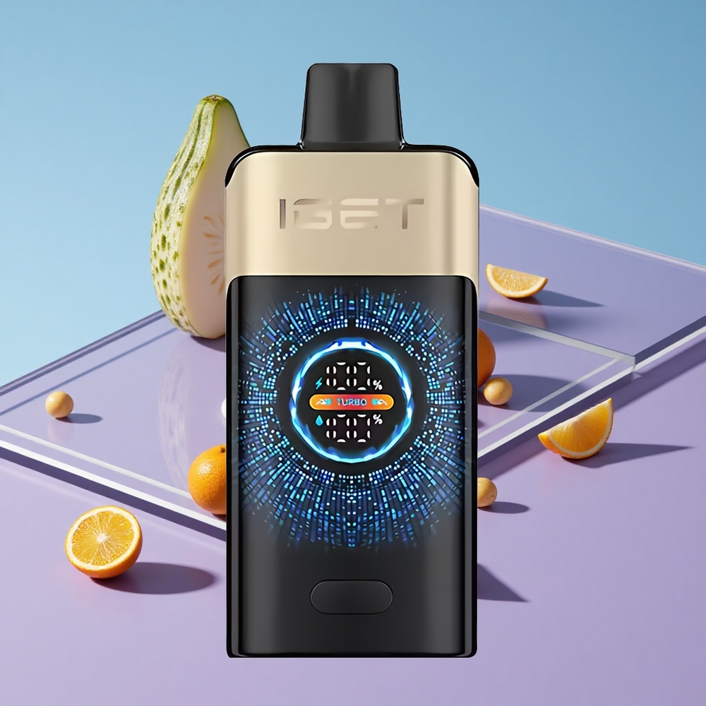 Tropisk Oransje Monster IGET ONE 12000 Puffs Stor Bøyd Fargeskjerm vape wholesale Norway
