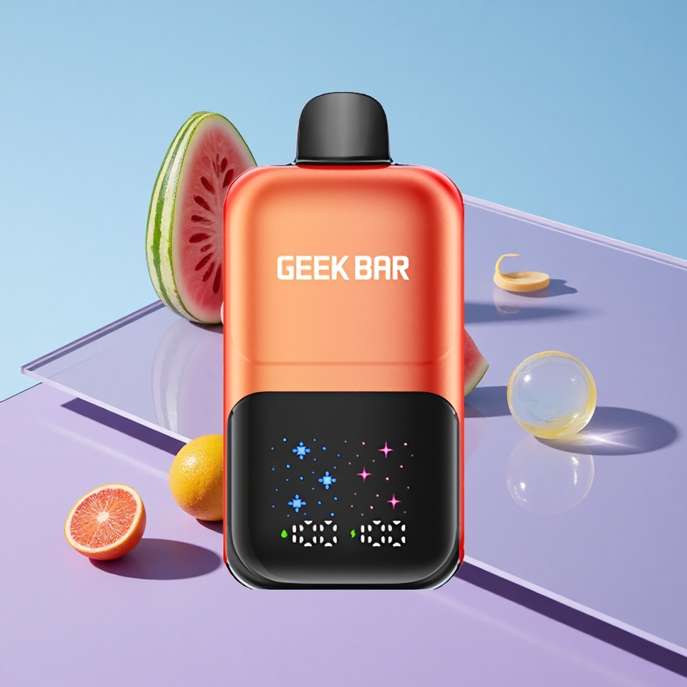 Vannmelon Boblegum Is GEEK BAR 2GO Two Series 50000 Puffs Interaktiv Stor Skjerm vape wholesale Norway