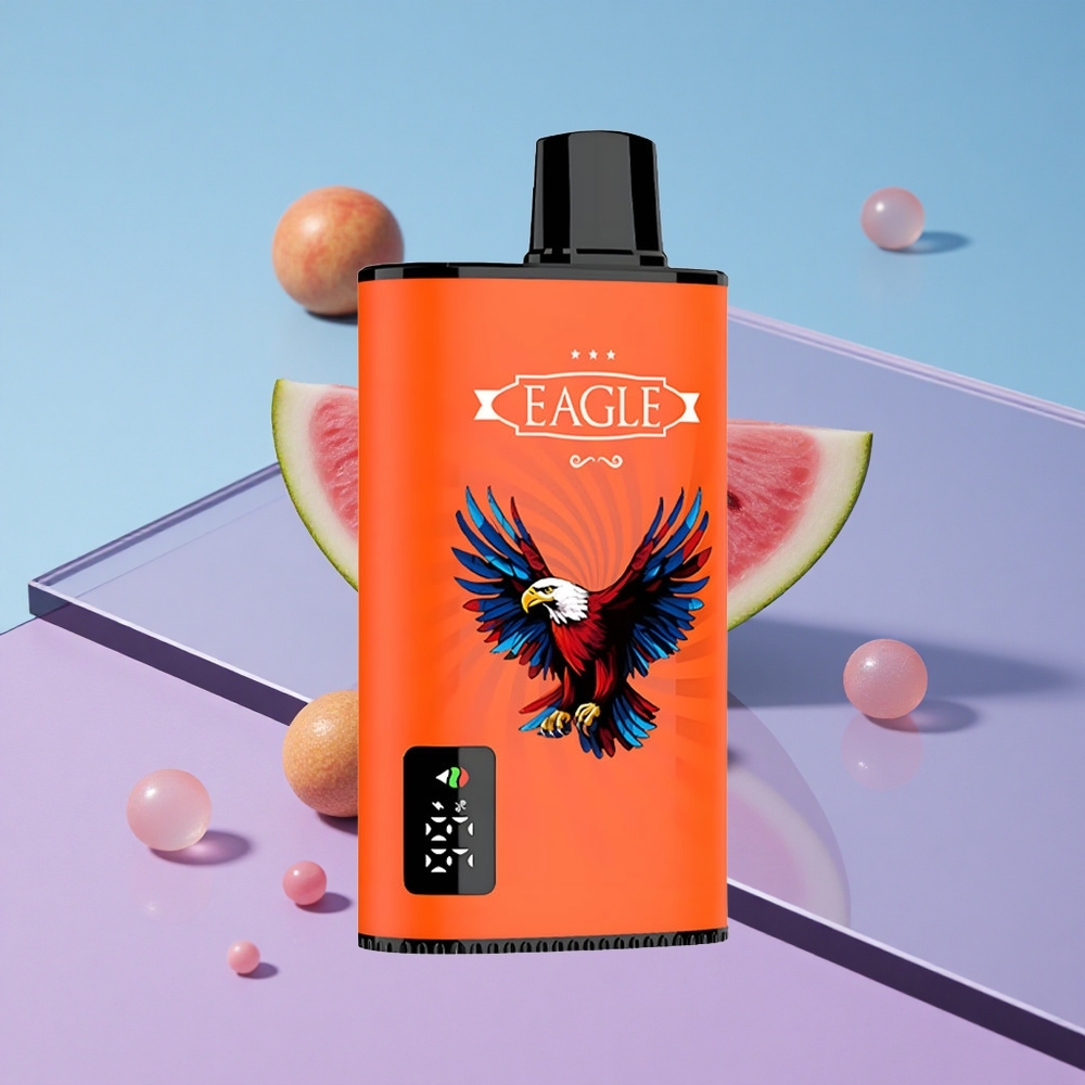 Vannmelon Bubblegum JNR EAGLE Smart 23000 Puffs Justerbar Luftstrøm Digital Skjerm vape wholesale Norway