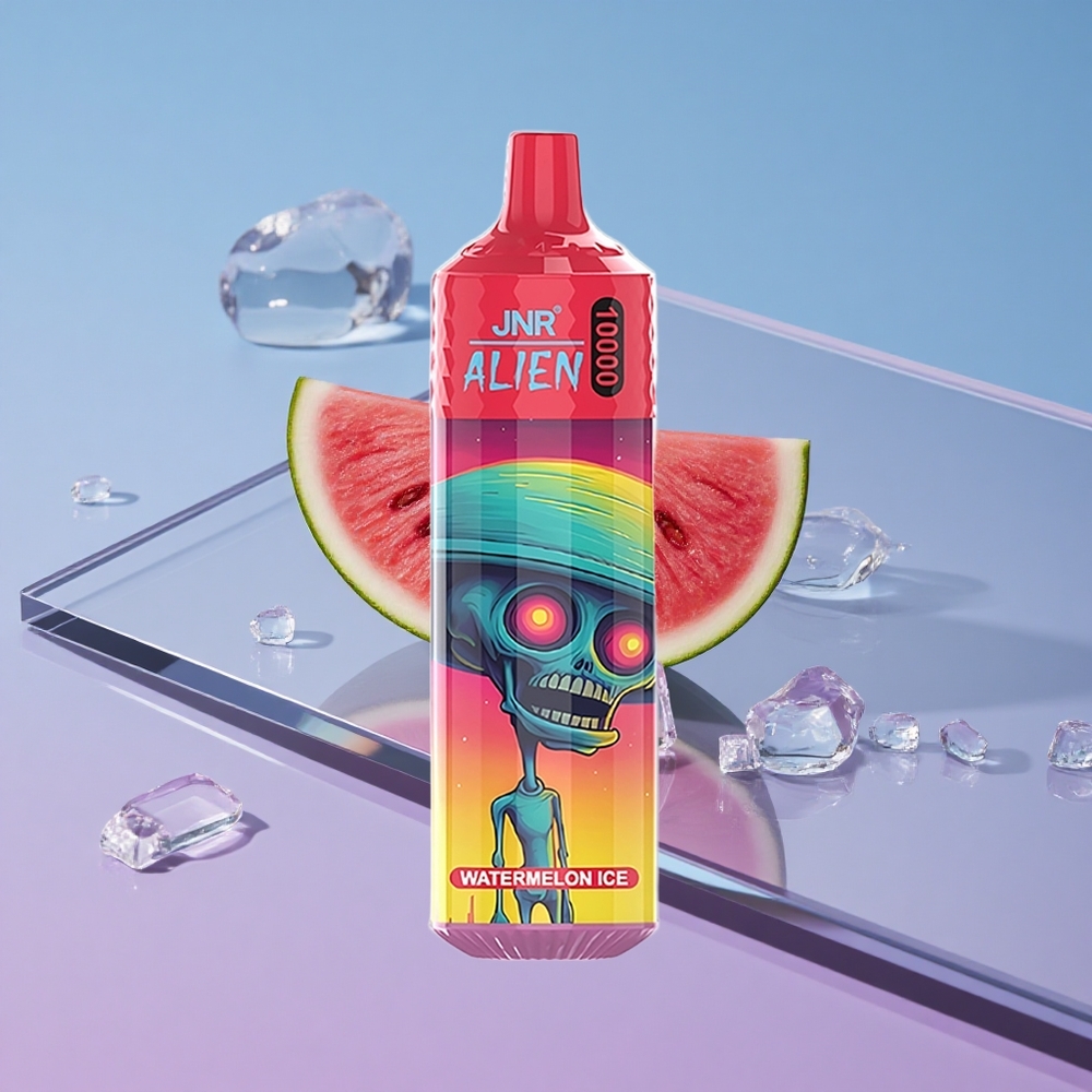 Vannmelon Is JNR Alien 10000 Puffs 850mAh Batterikapasitet Sporty Design vape wholesale Norway