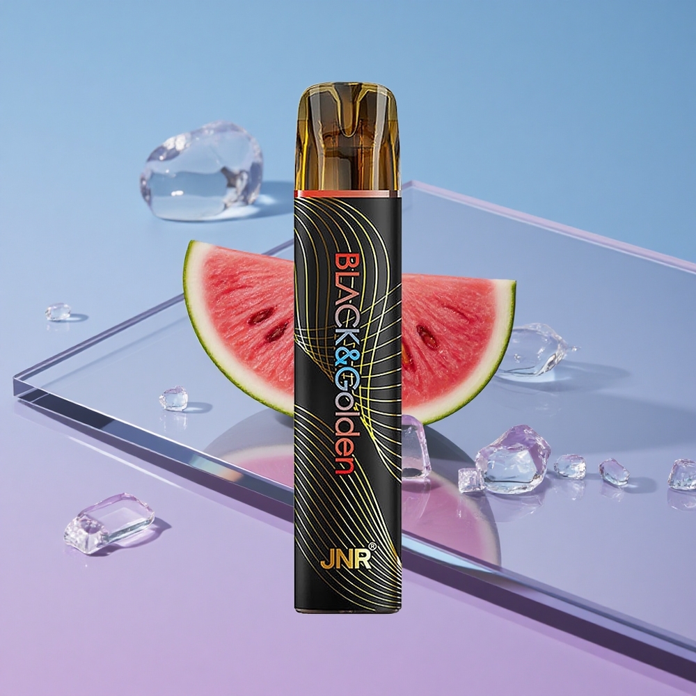 Vannmelon Is JNR BlackGolden 800 Puffs Engangs Vape TPD sertifisert vape wholesale Norway