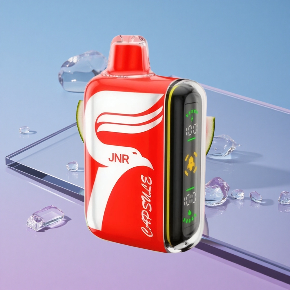Vannmelon Is JNR Capsule 15000 Puffs 850mAh Dual Mesh Coil vape wholesale Norway