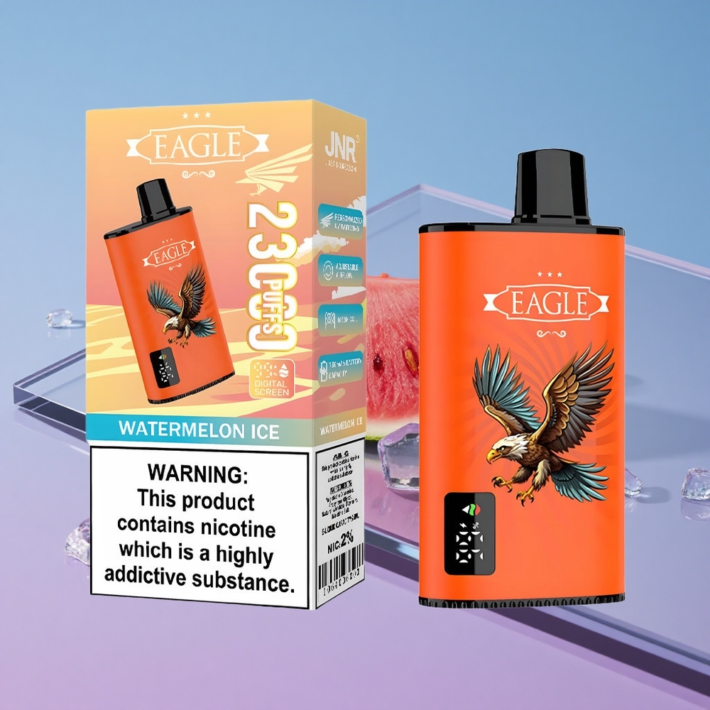 Vannmelon Is JNR EAGLE Smart 23000 Puffs Digital Skjerm vape wholesale Norway