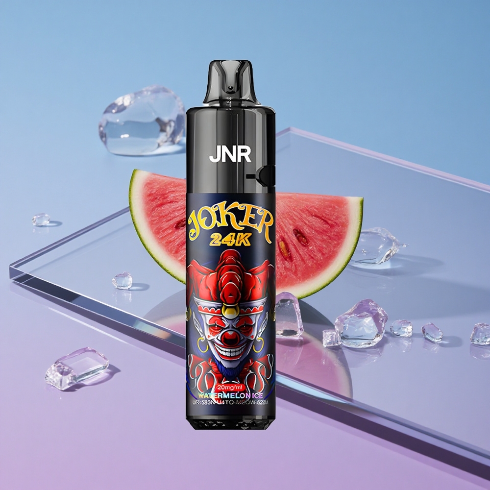 Vannmelon Is JNR Joker 24K 24000 Puffs Synlig E-væske Nivå vape wholesale Norway