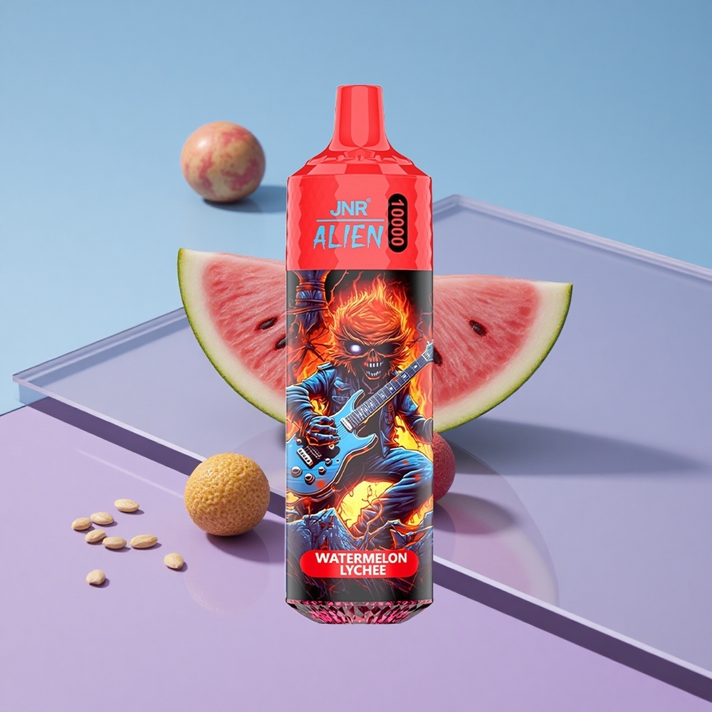 Vannmelon Litchi JNR Alien 10000 Puffs 850mAh RGB vape wholesale Norway