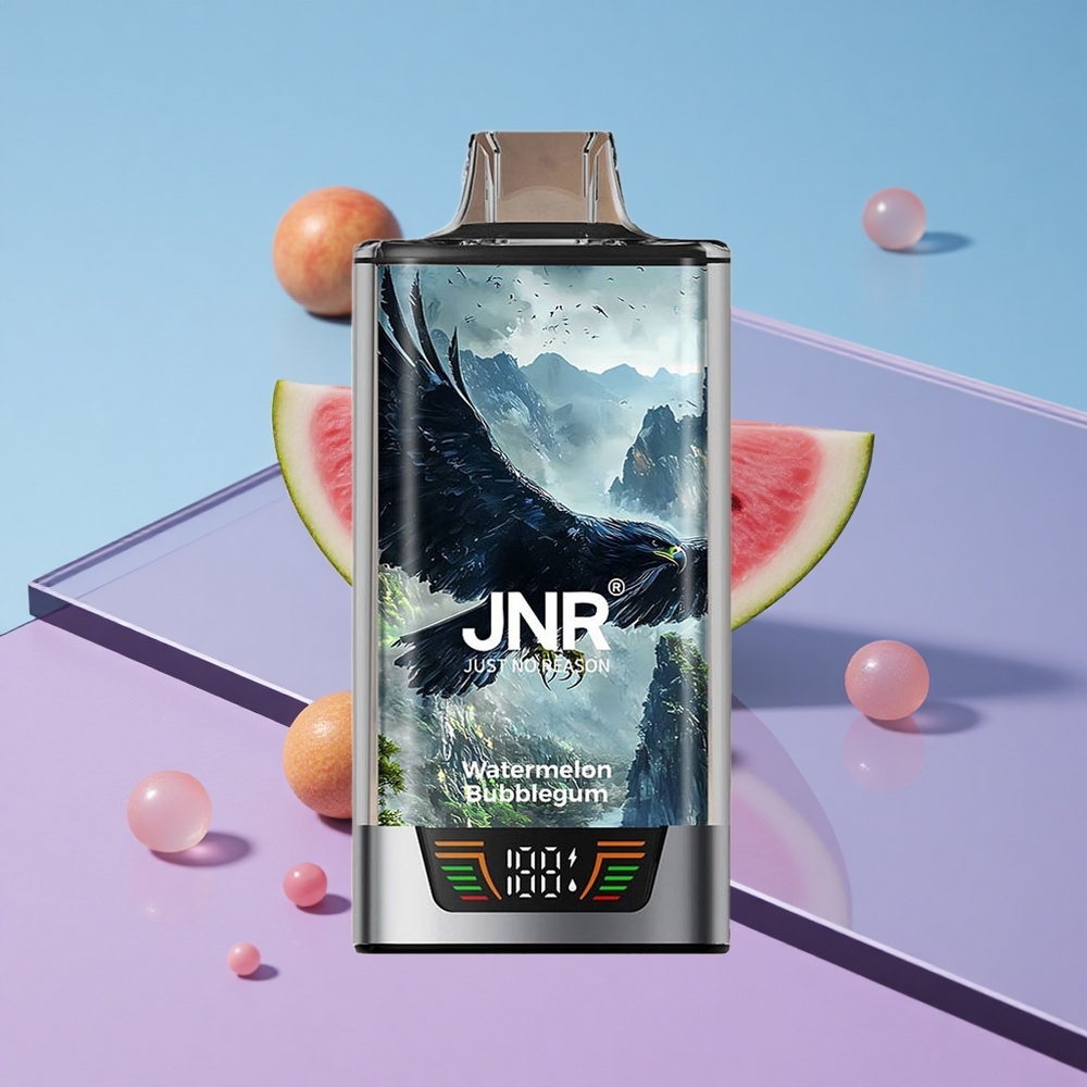 Vannmelon Tyggegummi JNR Falcon Pro 28000 Puffs Smart Display vape wholesale Norway