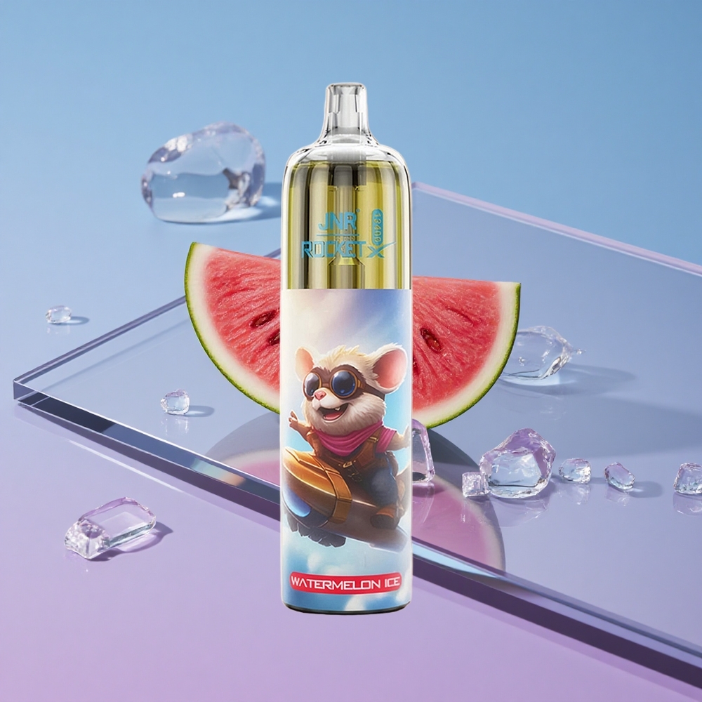 Vannmelonis Brand JNR Rocket-X 12400 Puffs Justerbar Luftstrøm vape wholesale Norway
