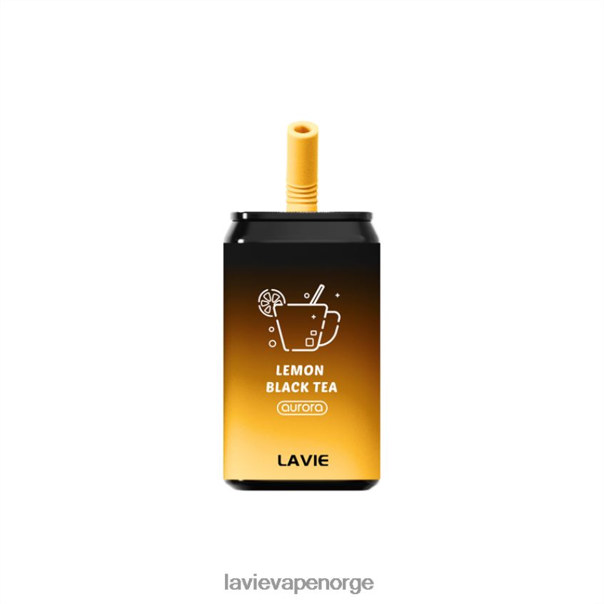 4P8266150 Lavie Vape Oslo | sitron svart te LAVIE Aurora 11000 drag
