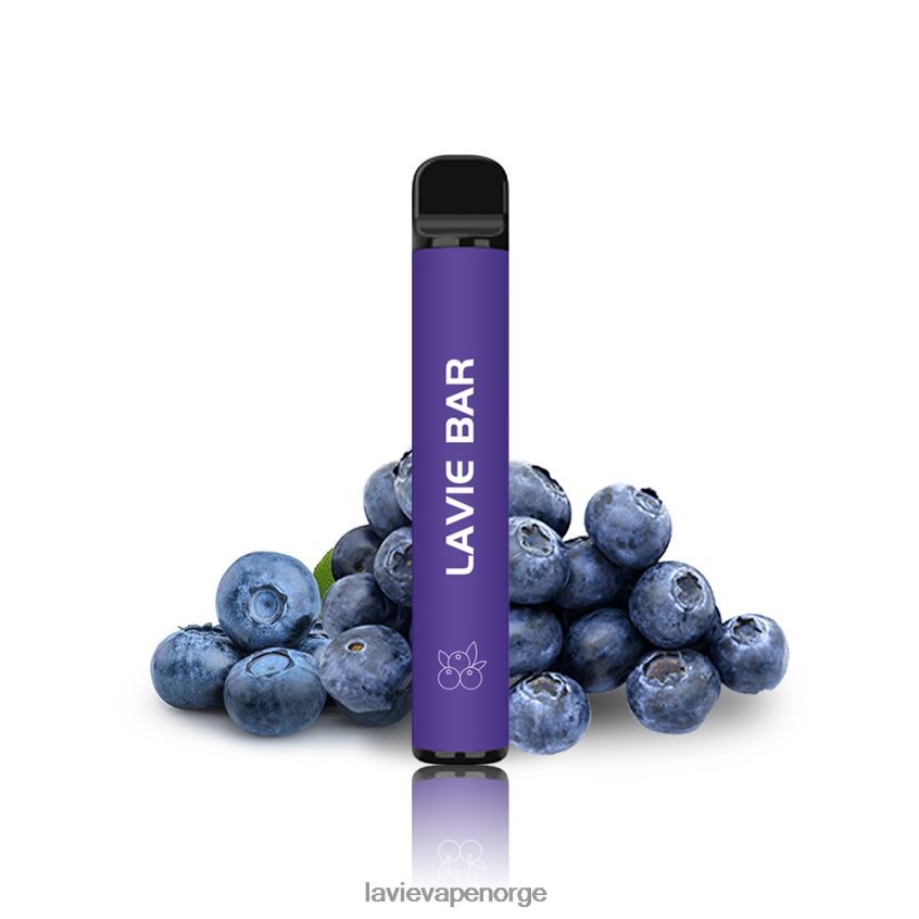 4P8266318 Lavie Vape Oslo | blåbær LAVIE BAR 2 % versjon 800 puff